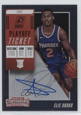 2018 Panini Contenders Variation Playoff Ticket 52/35 Elie Okobo #133 Auto 2d9