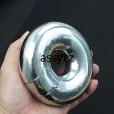 CustomSize 19 Size Stainless Steel Scrotum Pendant Ring Restraint Testicle Train
