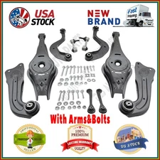 Rear LH & RH Upper Lower Control Arms For Audi A3 TT VW Jetta Passat With Bolts