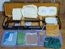 Hosozao Shamisen Japanese Traditional Musical Instrument with Case Bachi Set