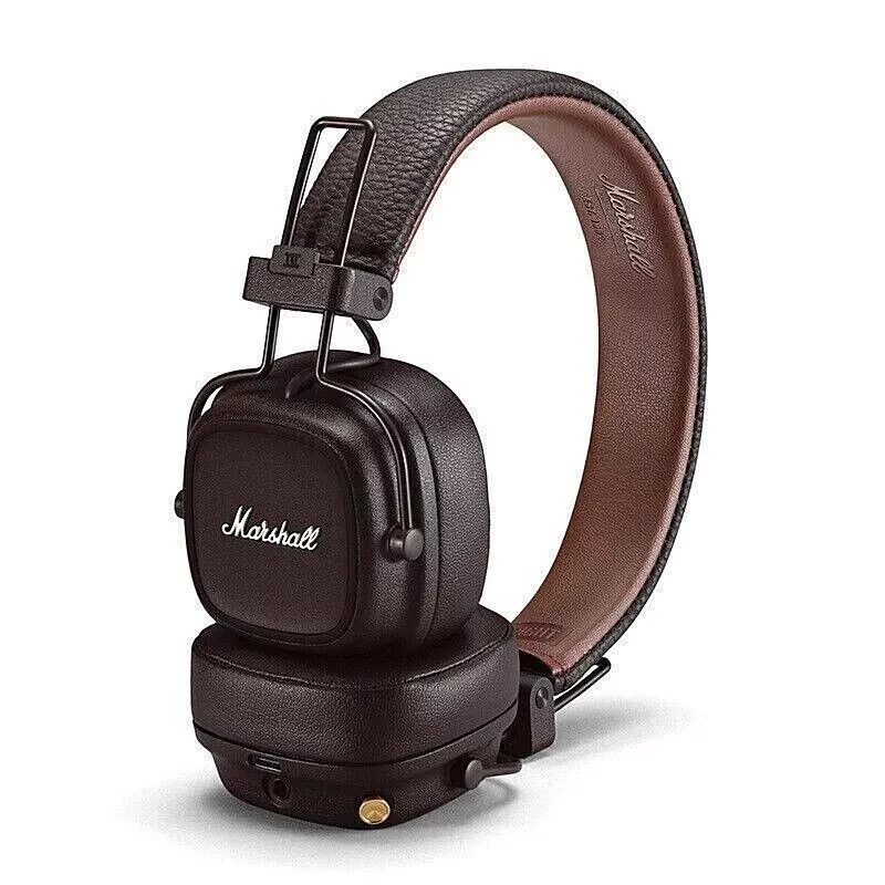 Marshall Major Ⅳ ブラウン Marshall Major IV Bluetooth On-Ear Headphones - Brown