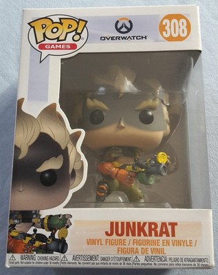 1x Funko Pop! Games Vinyl Figur Blizzard 2018 Overwatch Nr. 308 Junkrat OVP
