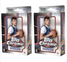 2 - 2025-26 Topps Chrome NBA Basketball Hanger Box New Sealed