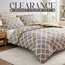 Clearance Sale Duvet Cover Set Double Reversible Bedding Set King Size Duvet Set