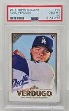 2018 Topps Gallery ALEX VERDUGO Rookie Card PSA 10 Gem Mint