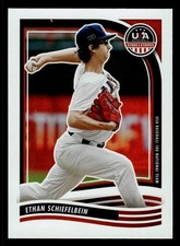 2024 Panini Stars & Stripes USA Baseball #86 Ethan Schiefelbein card