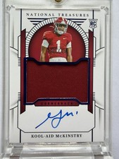 2024 Panini National Treasures Kool-Aid McKinstry Rookie Auto Patch 1 /49 #72