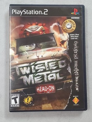 Sony Twisted Metal Head-On Extra Twisted Edition PS2 Manual Complete TESTED