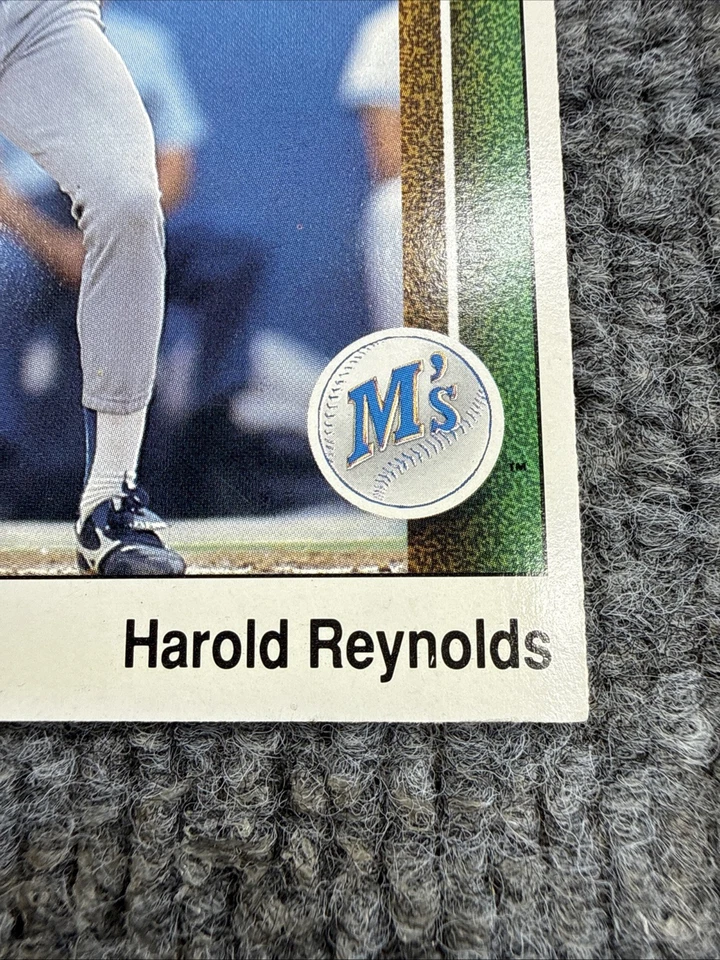 1989 Upper Deck Harold Reynolds Baseball Card #249 Mariners - Image 4 of 4