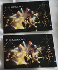 2 x THE MISSION POSTCARDS GOTH