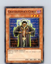 Yu-Gi-Oh Gravekeeper's Curse SDMA-EN008 1st Edition Common Card NM