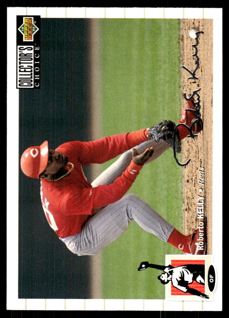 Roberto Kelly 1994 Collector's Choice #484 Reds FREE SHIPPING StackedPacks