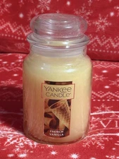 Yankee Candle French Vanilla 22 oz. Large Jar Classic NEW