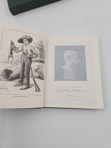 Adventures of Huckleberry Finn Mark Twain 1991 First Edition Facsimile Slipcase - Picture 9 of 10