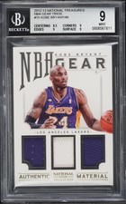 2012 National Treasures Kobe Bryant NBA Gear Trios #15