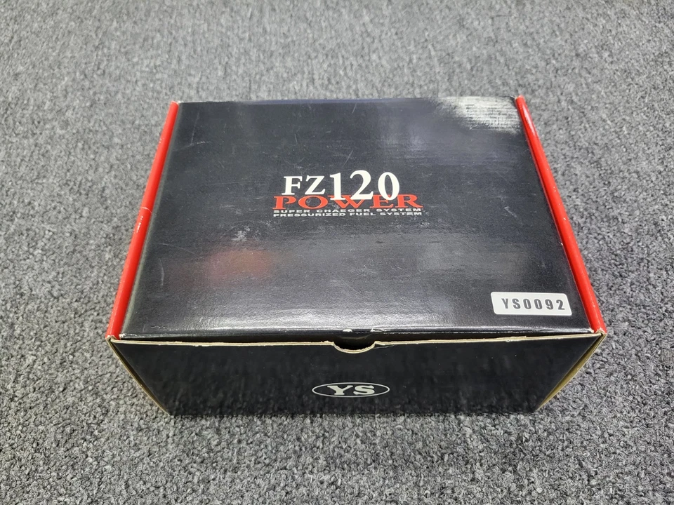 YS FZ-120 Supercharged 4 Stroke Nitro #YS0092 Engine For RC Airplane Read Descrp - Image 2 of 4