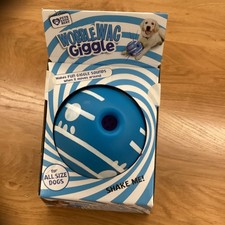Image of Wobble Wag Giggle Glow Ball Interactive Dog Toy Fun Giggle Sounds, When Rolled
