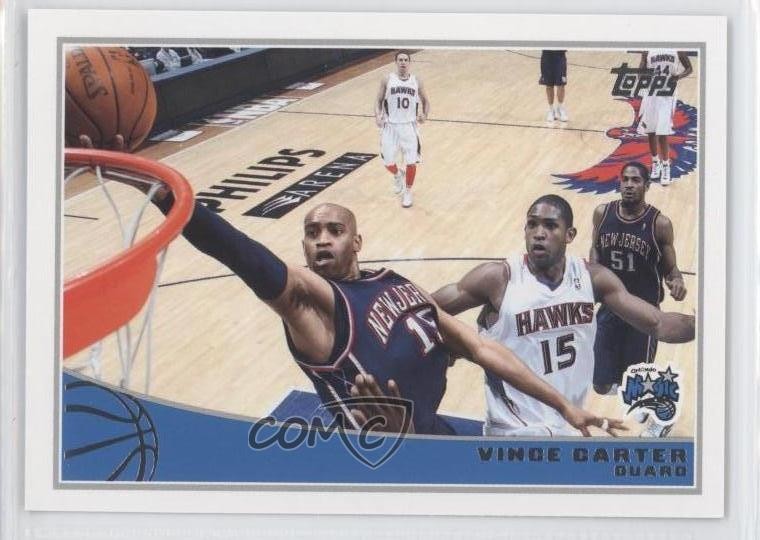 2009-10 Topps Vince Carter #175 HOF 0i8