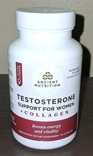 Ancient Nutrition Women’s Hormone Support + Collagen 800mg 90 Capsules GF