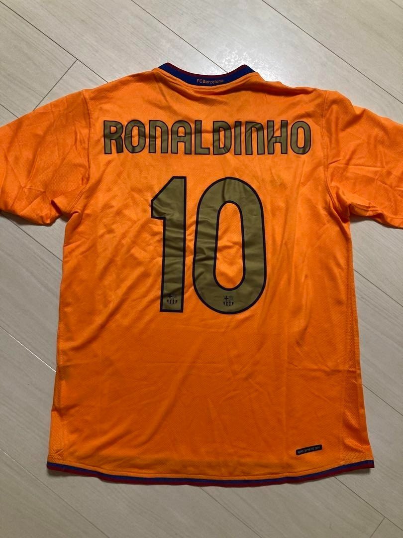Ronaldinho 10 M FC Barcelona 2006 07 Jersey Maglia Nike