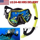 Adult Anti-Fog Goggles Snorkel Mask Set Diving Silicone Diver Swimming Snorkel
