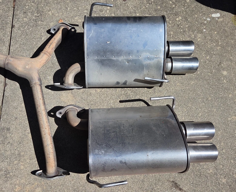 OEM Full Complete Exhaust Pipe System for 2015-2021 Subaru WRX - Image 2 of 4