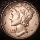 1942 Mercury Dime - Uncirculated - 90% Silver Winged Liberty 10C