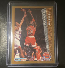 Fleer 1992-93 Michael Jordan #238 Chicago Bulls League Leader Card