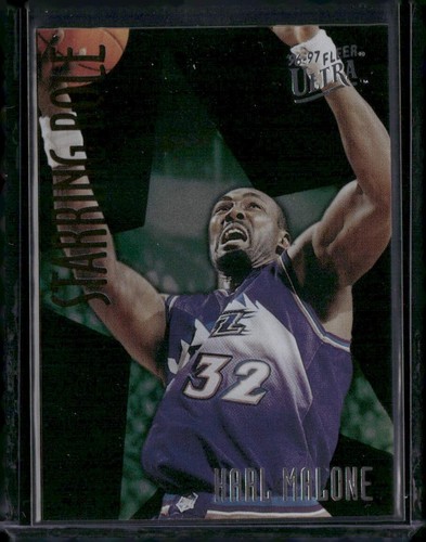 Karl Malone #6 1996 Ultra Starring Role card