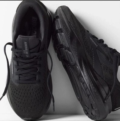 Women s Brooks Adrenaline GTS 24 Black Sneakers sz 9.5