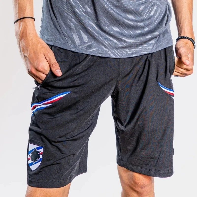 Short Sampdoria Joma – Troisième Maillot Gris – Taille M – Match Worn Giovanili