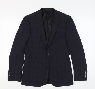 Anzugjacke Herren UK Größe 36 John Lewis Regular Blau