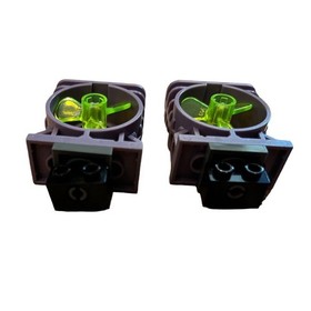 LEGO part 30535 SAND PURPLE Engine 2x4x4 & part 6041 Propeller set 7317 Aero X2