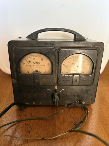 Vintage Volt/Amp Meter.  MAC Allied Tools Corp.