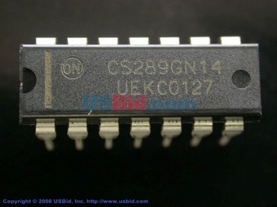 Onsemi CS289 CS289GN14 DIP-14 20mA Air-Core Tachometer Drive Circuit USA ship *c
