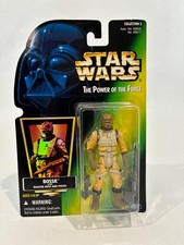 Star Wars BOSSK - Power of the Force Holo Green Card - NEW UNOPENED