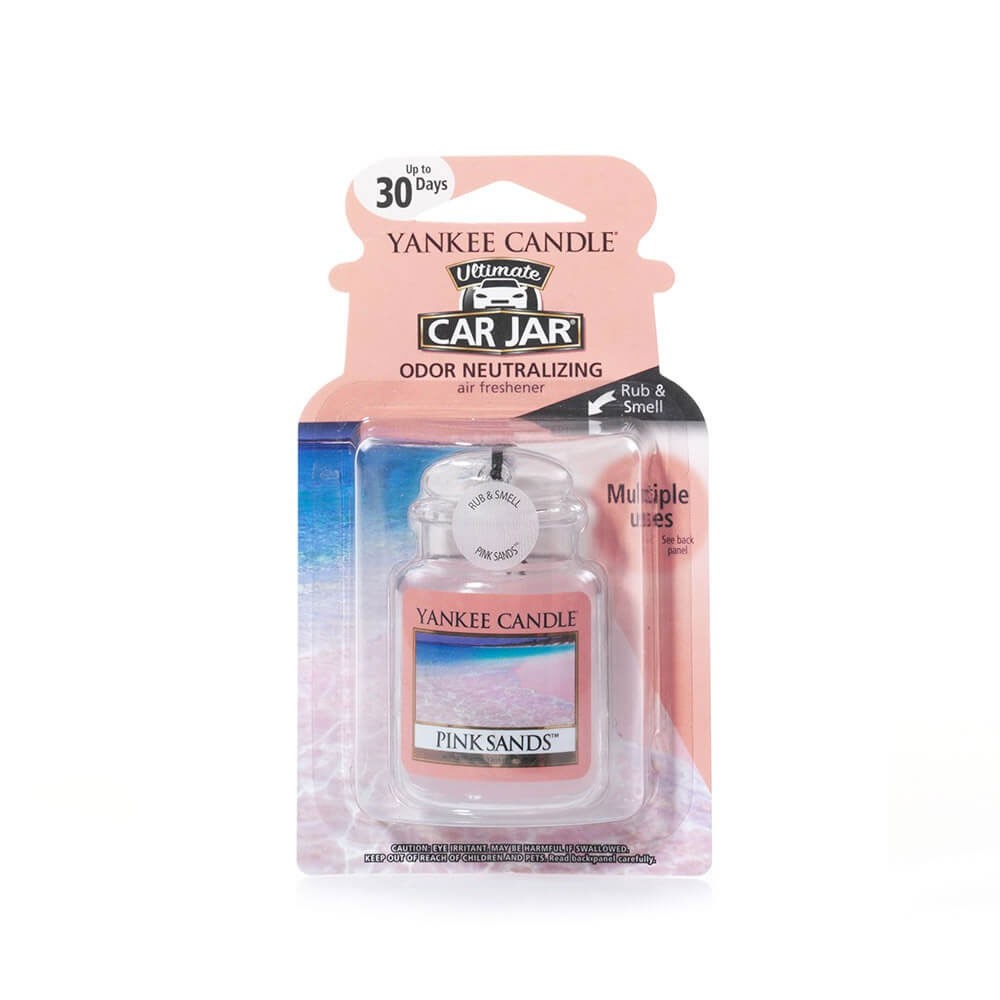 PROFUMO PER AUTO SINGLE CAR PINK SANDS YANKEE CANDLE