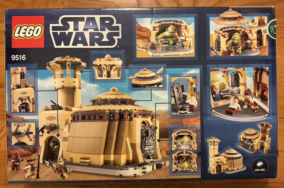 Nuevo Sellado de Fábrica LEGO 9516 Star Wars Palacio de Jabba NUEVO Juego Retirado Foto 2 de 2