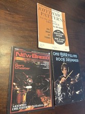 3 - Drum Instruction Books - Lot Sale