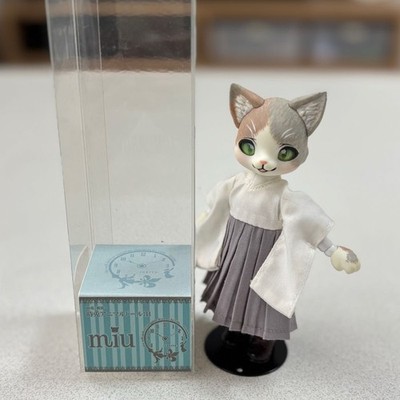Toki Usagi Miu Cat Animal Doll Ball-Jointed Doll with Stand Japan