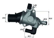 Thermostat MAHLE TI 163 88, liquide de refroidissement pour ALFA ROMEO, FIAT
