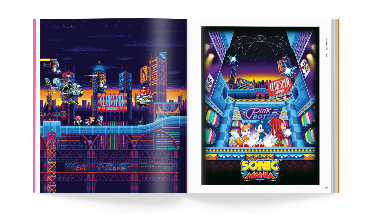 Sonic the Hedgehog Art & Design Book 25th Anniversary Hardcover English ...