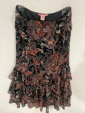 Bandolino Vintage tiered , lined ruffle , skirt size 10