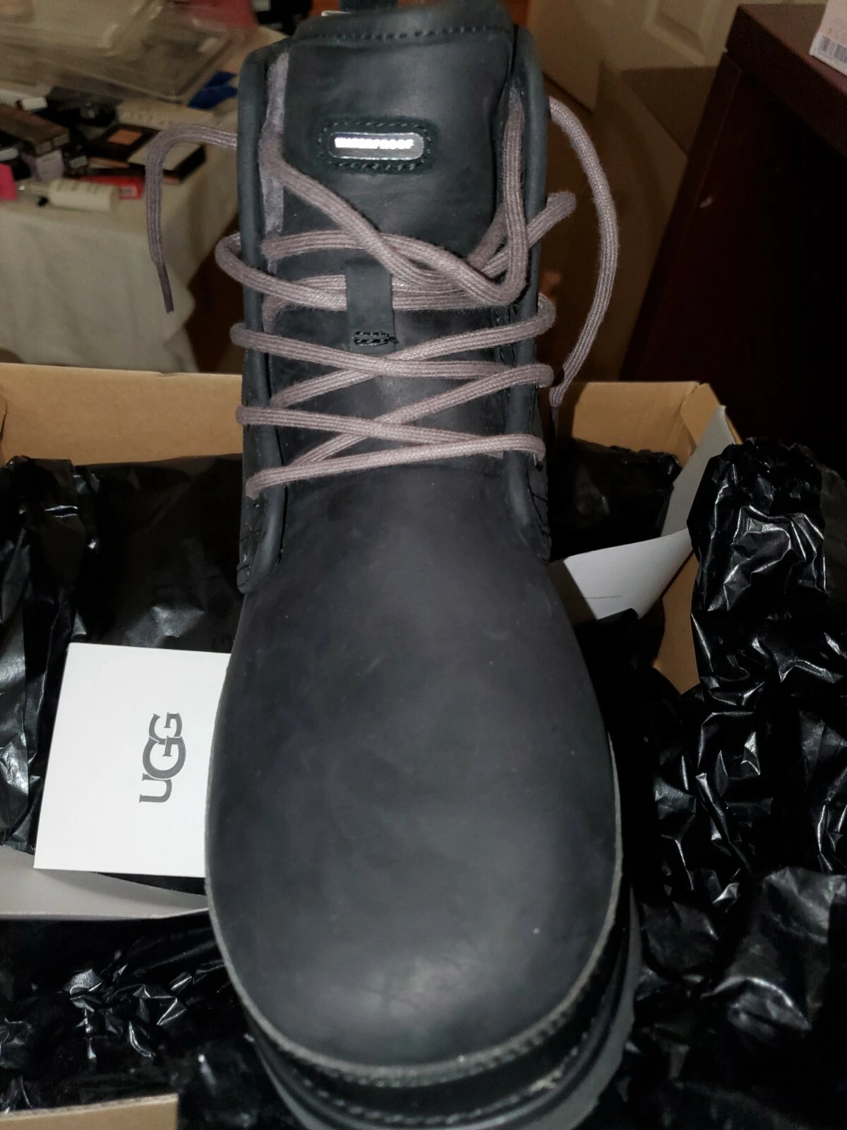 UGG HARKLEY WATERPROOF TNL LEATHER MEN'S HIKING BOOTS