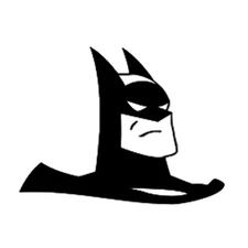 Vinyl Decal Truck Car Sticker Laptop Window - DC Comics Batman Animated Series