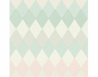 Rasch Textil Tapete Boho Chic 148679 Rose Grün Pastell Grau stylisch Grafisch
