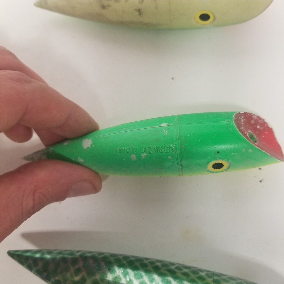 Salmon Fishing J Plug ×13 & Spinner ×16 Fishing Lures & Accessories Lot