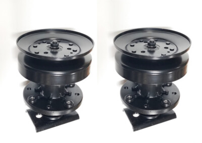 2 Spindle Assemblies Replace Craftsman Poulan AYP 121687X 121676X 532121687