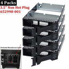 652998-001 For HP Proliant Gen8 LFF 3.5 inch Non Hot Plug Drive Tray 4 Packs