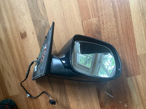 2015 AUDI Q7 OEM RIGHT HAND PASSENGERS SIDE POWER DOOR MIRROR BLACK 2013 2014